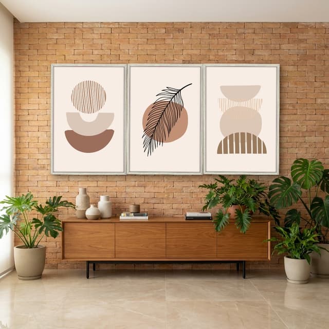 Kit Quadros Decorativos Boho