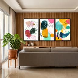 Kit Quadros Decorativos Minimalista
