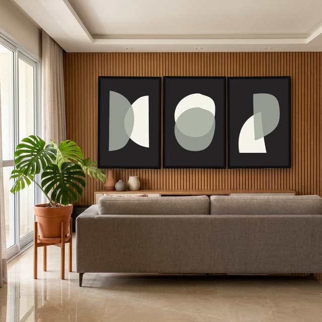 Kit Quadros Decorativos Orgânico