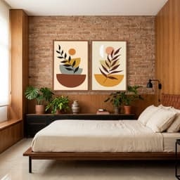 Kit Quadros Decorativos Tropical