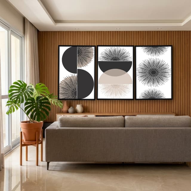 Kit Quadros Decorativos Minimalista