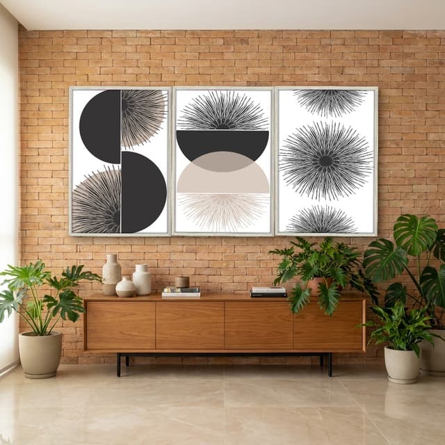 Kit Quadros Decorativos Minimalista