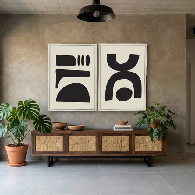Kit Quadros Decorativos Formas