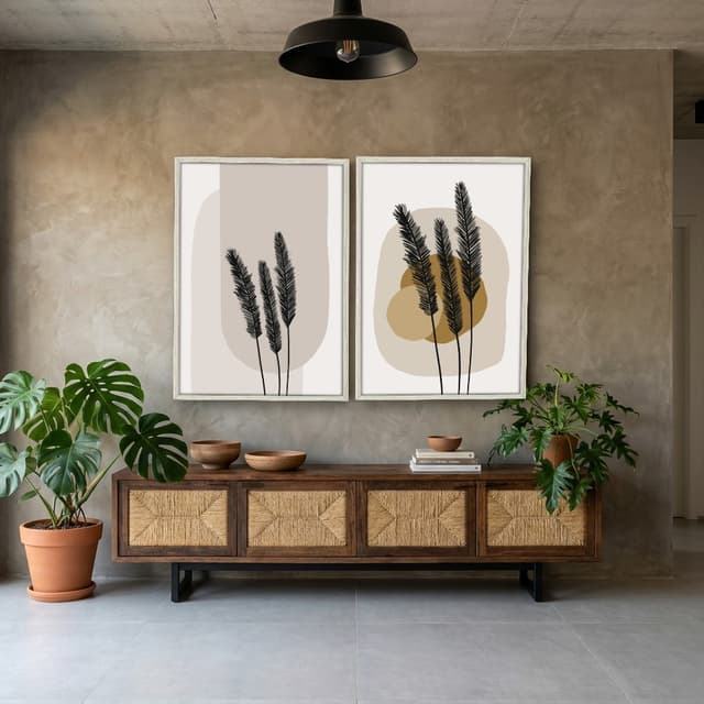 Kit Quadros Decorativos Tropical