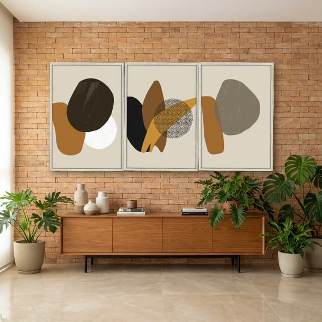 Kit Quadros Decorativos Formas