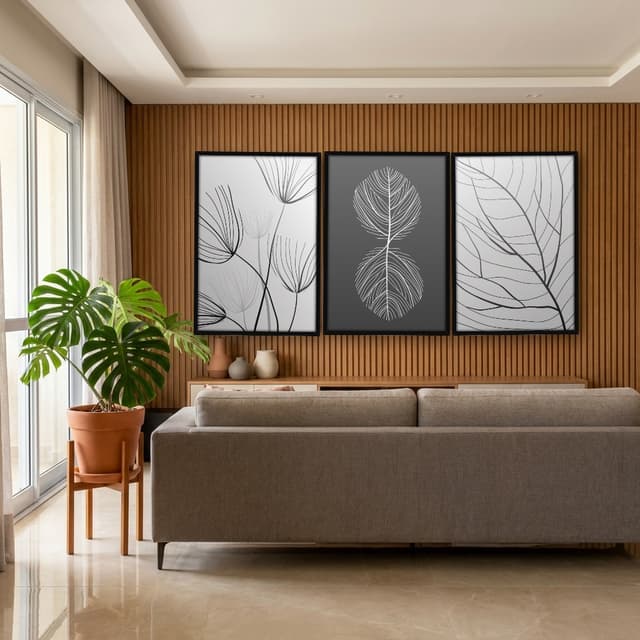 Kit Quadros Decorativos Tropical
