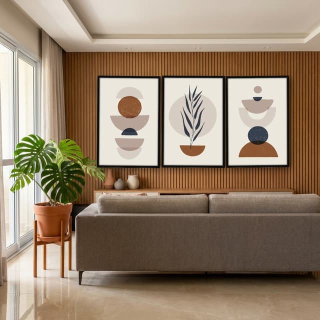 Kit Quadros Decorativos Boho