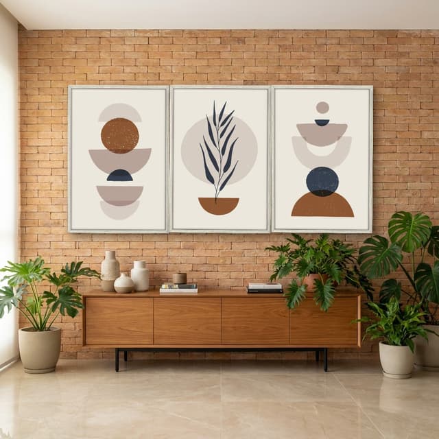 Kit Quadros Decorativos Boho