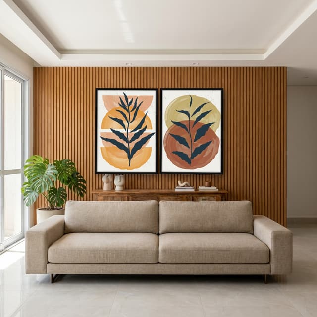 Kit Quadros Decorativos Tropical