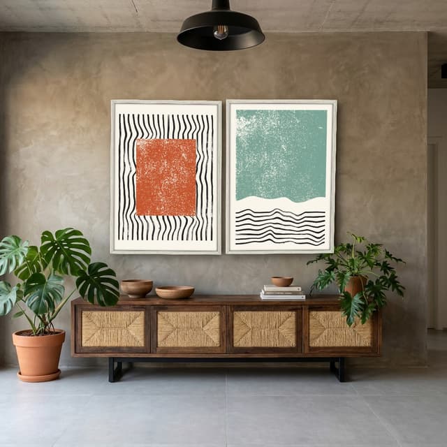 Kit Quadros Decorativos Formas