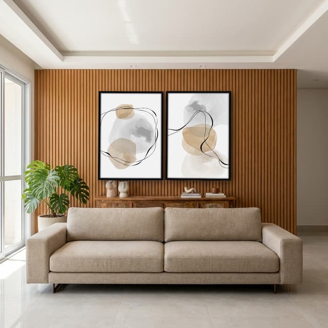 Kit Quadros Decorativos Minimalista