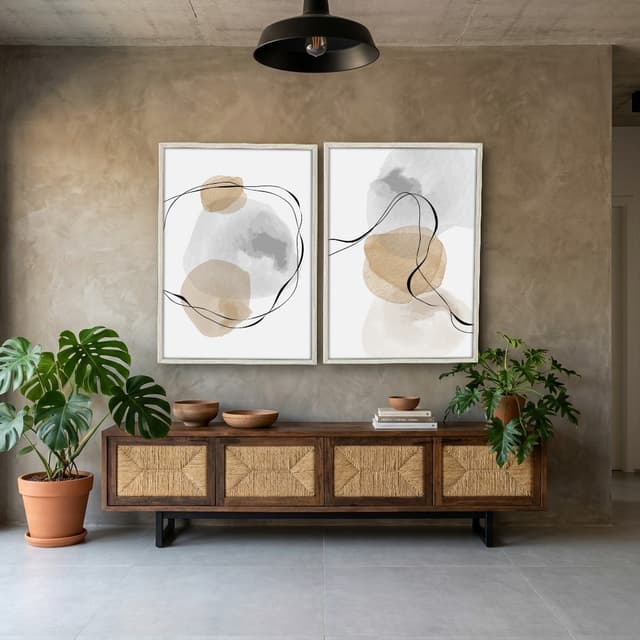 Kit Quadros Decorativos Minimalista