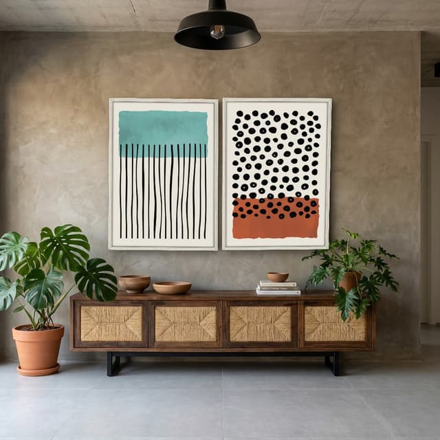 Kit Quadros Decorativos Formas