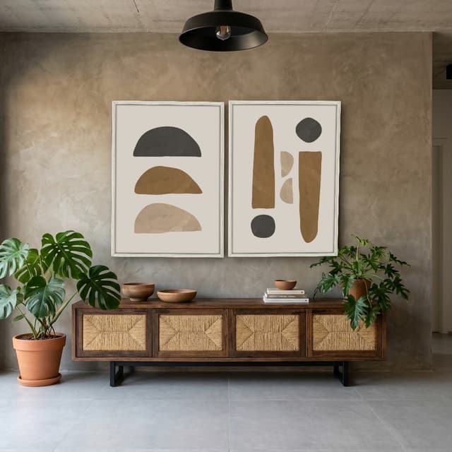 Kit Quadros Decorativos Boho