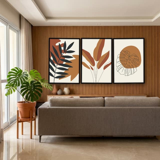Kit Quadros Decorativos Tropical