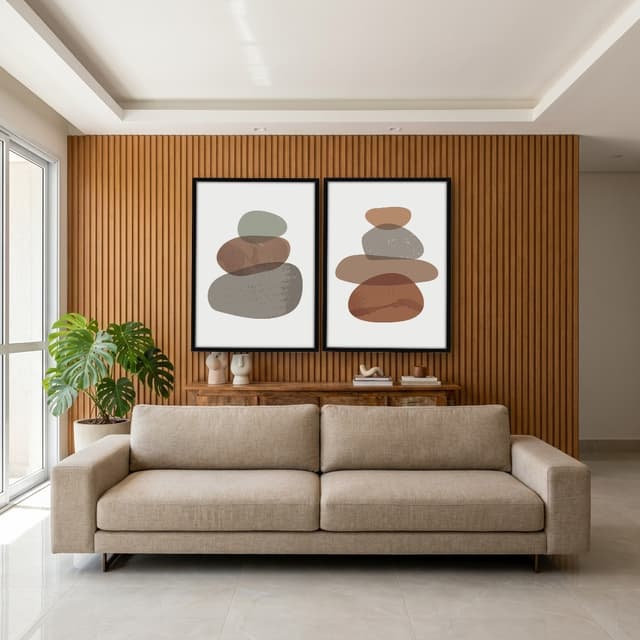 Kit Quadros Decorativos Orgânico