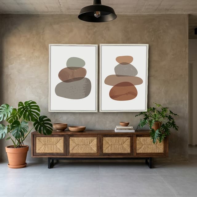 Kit Quadros Decorativos Orgânico