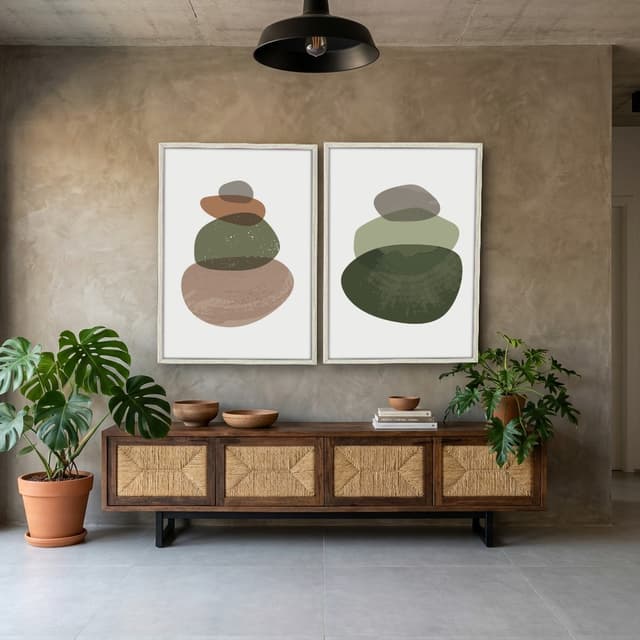 Kit Quadros Decorativos Orgânico