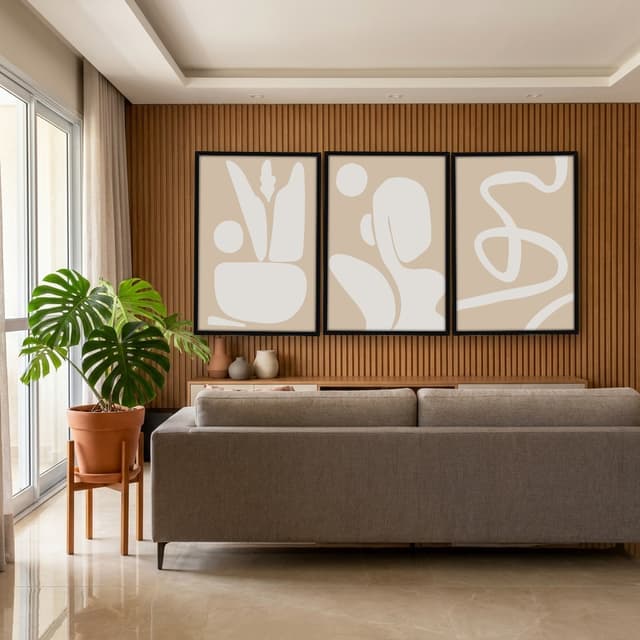 Kit Quadros Decorativos Minimalista