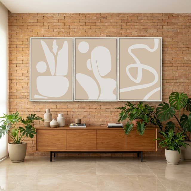 Kit Quadros Decorativos Minimalista