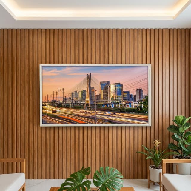 Quadro Decorativo Ponte Octavio Frias Sao Paulo