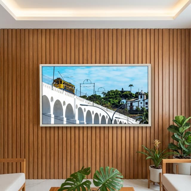 Quadro Decorativo Trem Lapario Rio De Janeiro