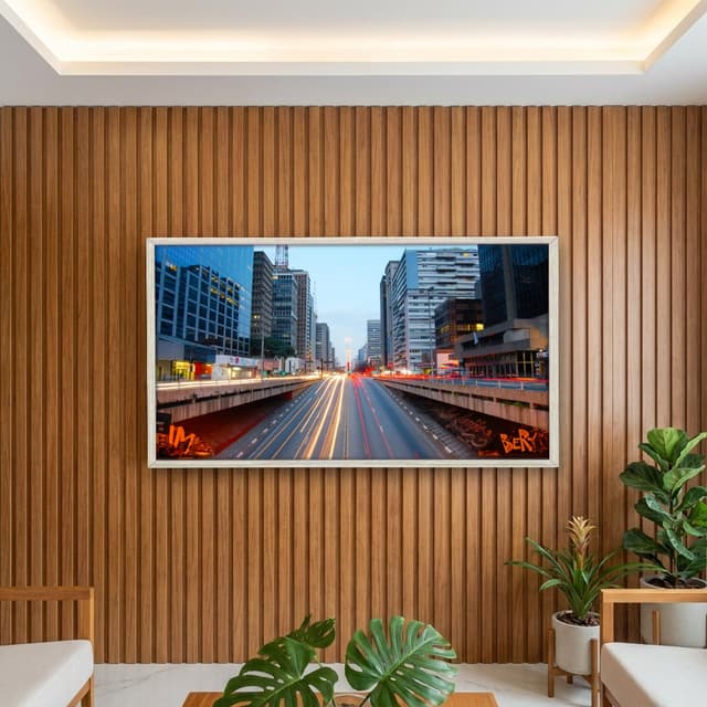 Quadro Decorativo Avenida Paulista Sao Paulo