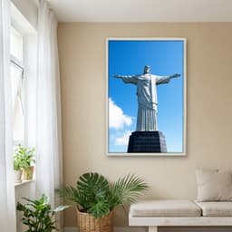 Quadro Decorativo Cristo Redentor Rio De Janeiro