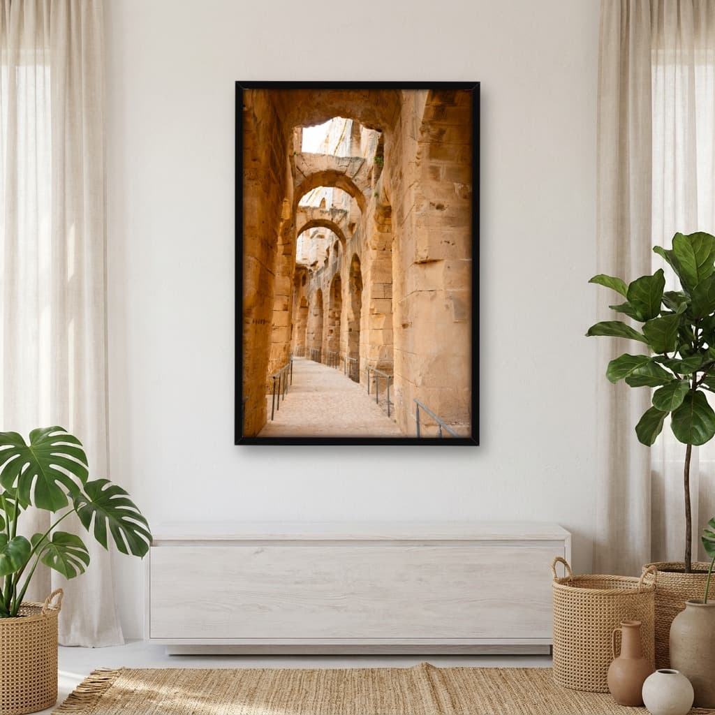 Quadro Decorativo Anfiteatro Tunisia
