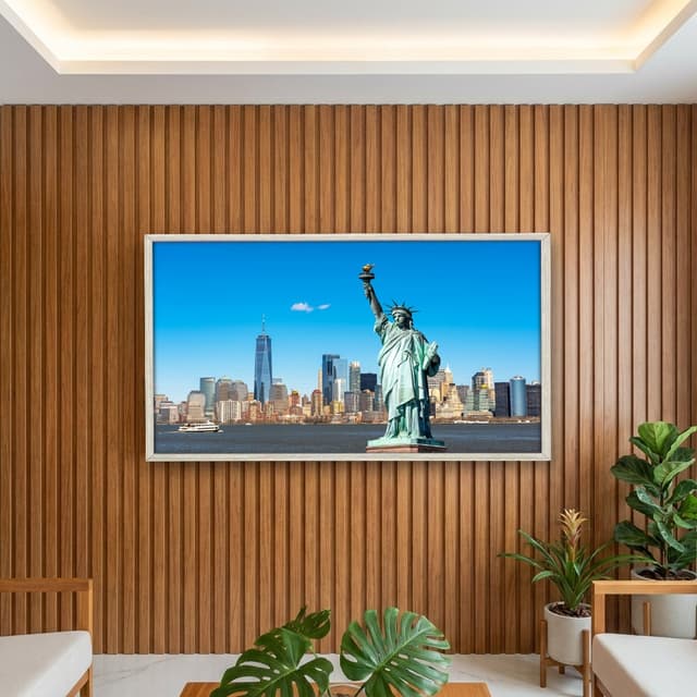 Quadro Decorativo Estatua Da Liberdade Nova York