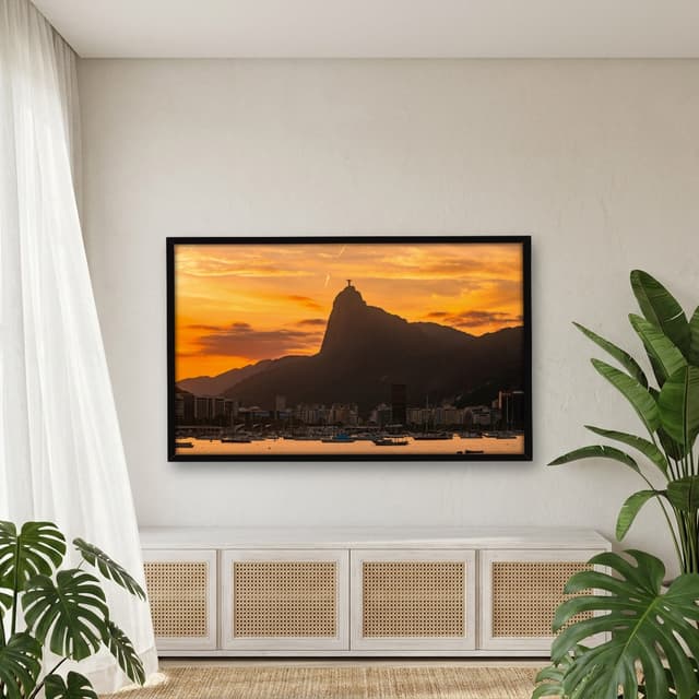 Quadro Decorativo Cristo Redentor Rio De Janeiro