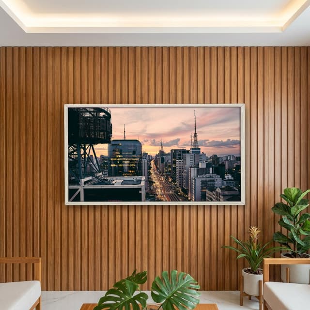 Quadro Decorativo Avenida Paulista Sao Paulo