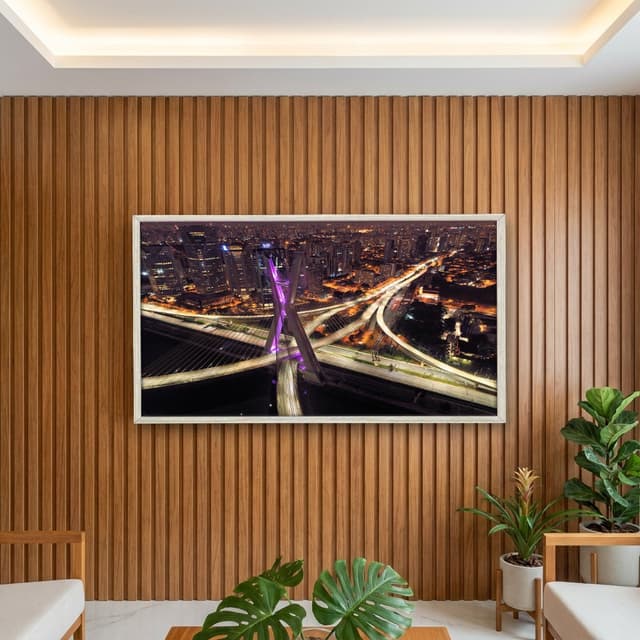 Quadro Decorativo Ponte Estaiada Sao Paulo