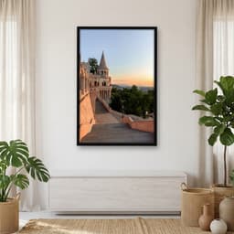 Quadro Decorativo Bastiao Dos Pescadores Budapeste