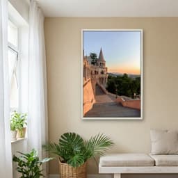 Quadro Decorativo Bastiao Dos Pescadores Budapeste