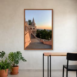 Quadro Decorativo Bastiao Dos Pescadores Budapeste