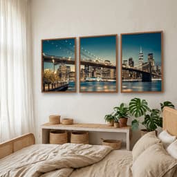 Kit Quadros Decorativos Nova York