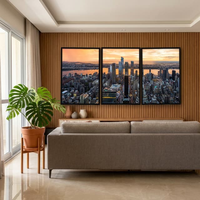 Kit Quadros Decorativos Nova York