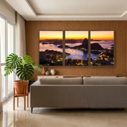 Kit Quadros Decorativos Rio De Janeiro