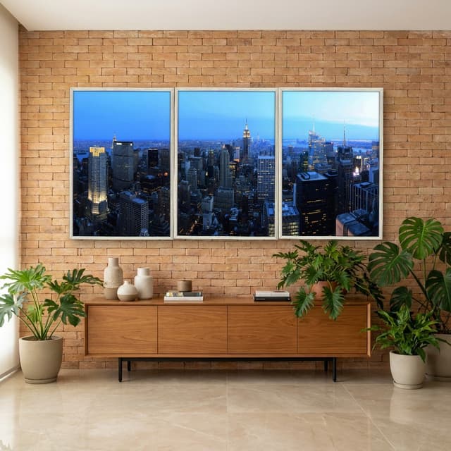 Kit Quadros Decorativos Nova York