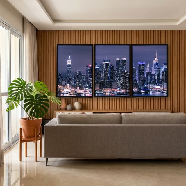Kit Quadros Decorativos Manhattan Nova York