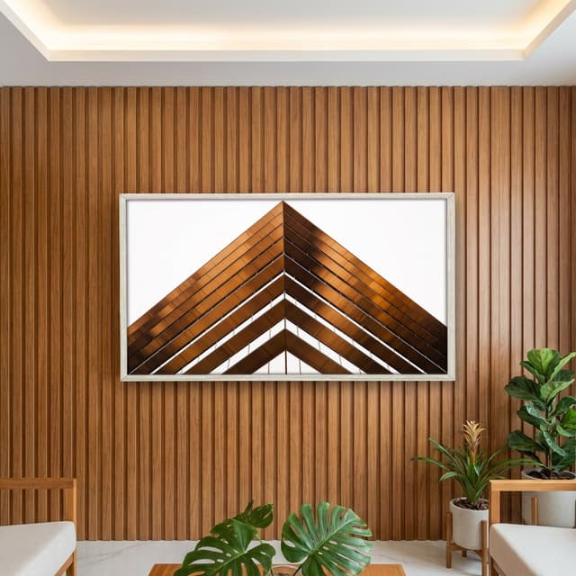 Quadro Decorativo Fachada Edificio De Bronze