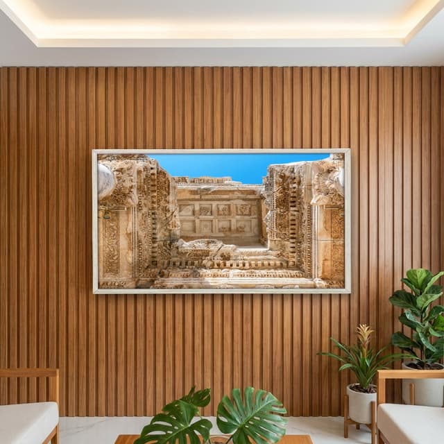 Quadro Decorativo Ruinas Da Biblioteca Celsius