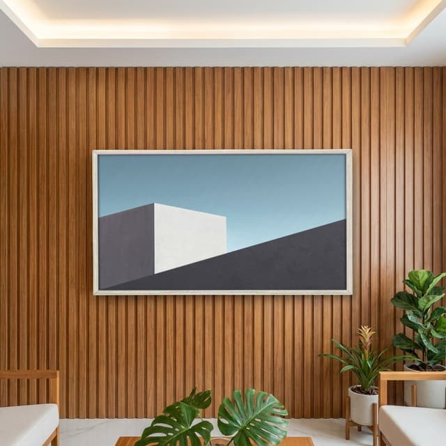 Quadro Decorativo Construção Geométrica