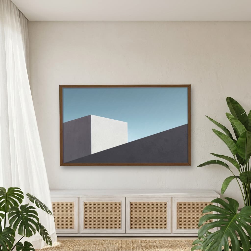 Quadro Decorativo Construção Geométrica