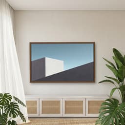 Quadro Decorativo Construção Geométrica