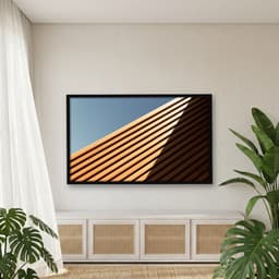 Quadro Decorativo Estrutura De Madeira