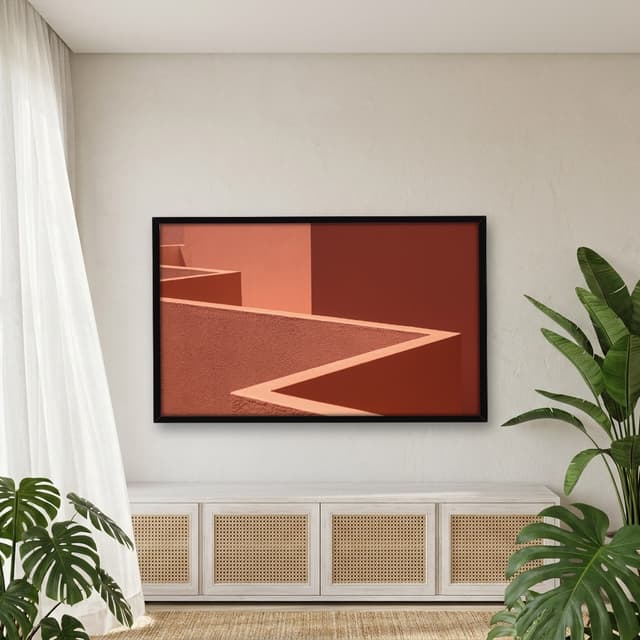 Quadro Decorativo Paredes De Formas Geométricas