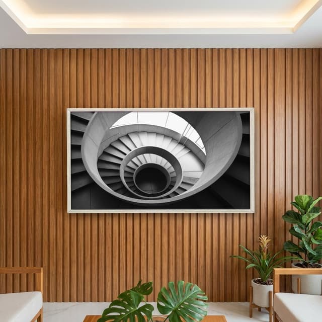 Quadro Decorativo Escada Espiral Conceitual
