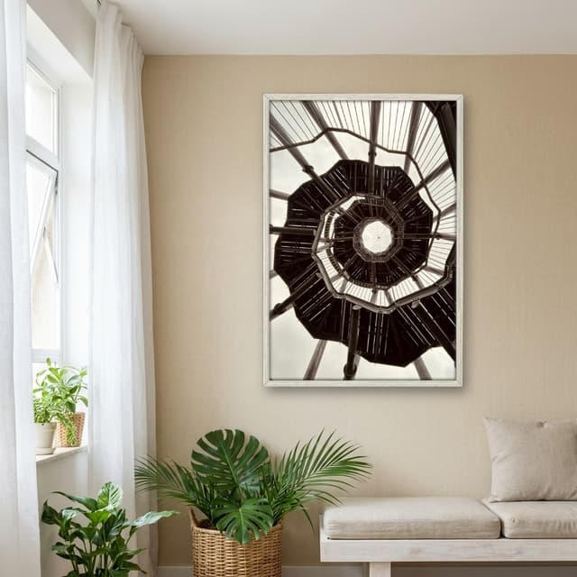 Quadro Decorativo Escada Espiral Conceitual